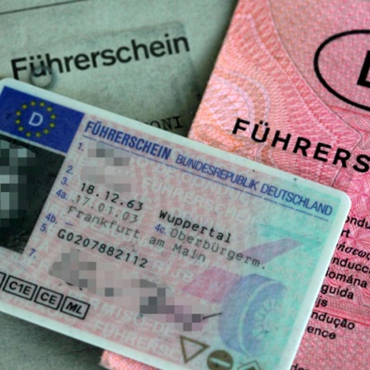B196 Führerschein Online Kaufen