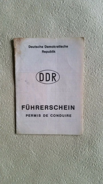 Ddr Führerschein Kaufen