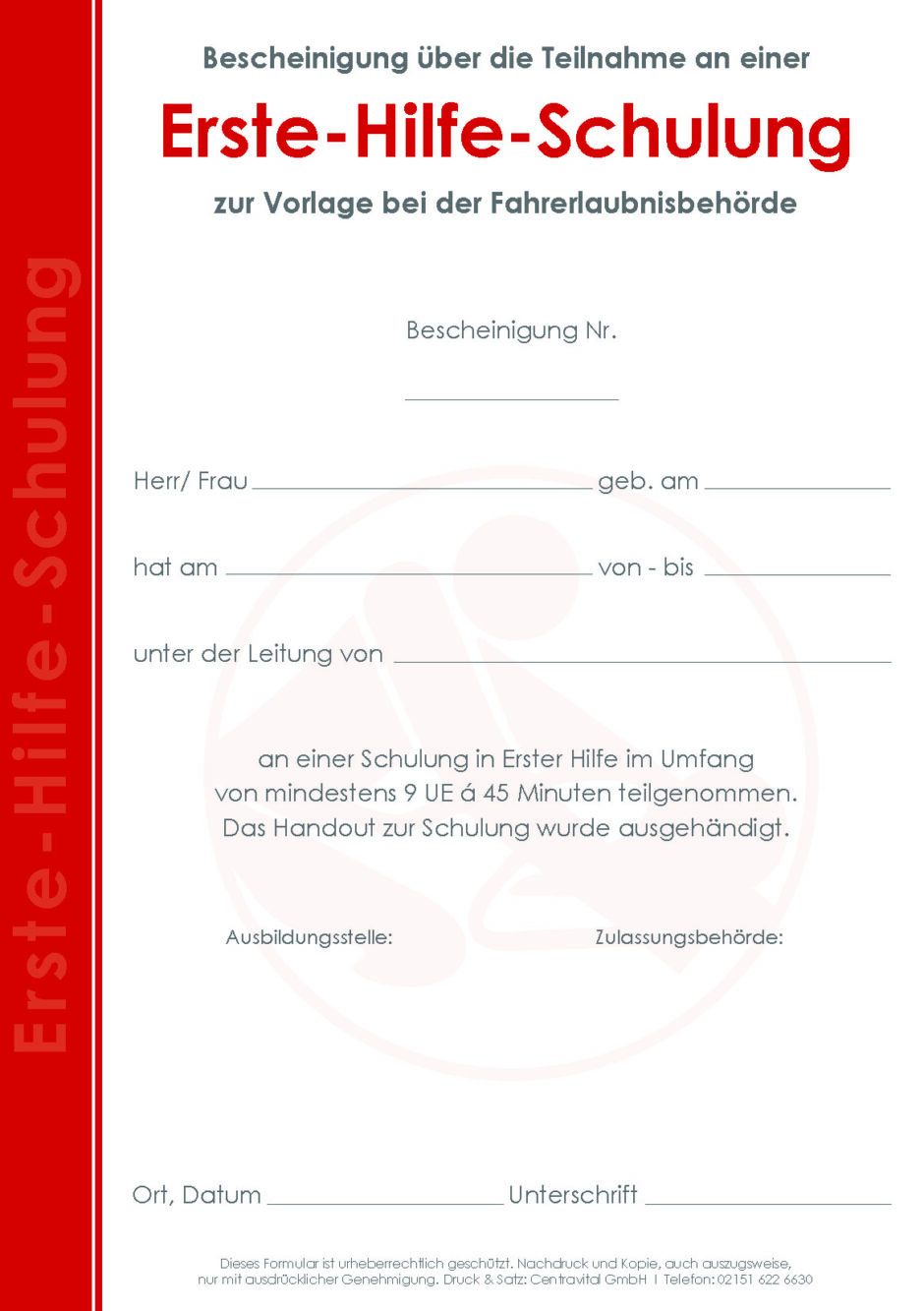 Erste Hilfe Kurs Führerschein Kaufen